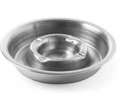 Peleninė su pelenine nerūdijantis plienas tred. 160 mm – Hendi 440100