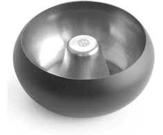 Peleninė su nuimamu apvadu, nerūdijančio plieno, juoda, skersmuo. 105 mm – Hendi 440230