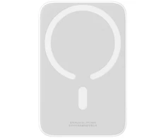 Baseus Airpow 6000 mAh 20W magnetyczny su kablem Baseus Simple balta
