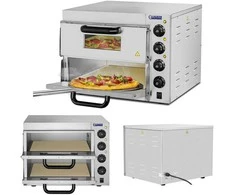 Profesionali dviguba picos orkaitė 2 x 40cm 3000W 230V Royal Catering