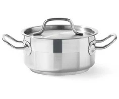 Puodas niski Profi Line su dangteliu 7,5 l śr. 280 x 120 h - Hendi 830505