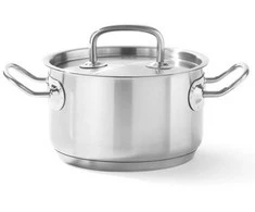 Puodas średni Kitchen Line su dangteliu 3,5 l śr. 200 x 115 h - Hendi 836200