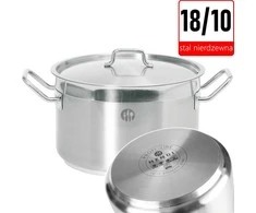 Puodas średni Profi Line su dangteliu 4 l śr. 200 x 130 h - Hendi 831205