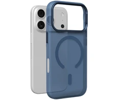 Puro „Lightfeel“ „iPhone 17 Pro“ dėklas, suderinamas su „MagSafe“ – skaidrus Mėlyna