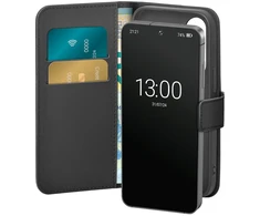 Puro Booklet Samsung Galaxy S25 Plus – dėklas telefonui juodos spalvos
