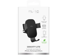 Puro Gravity Car Air Vent Gravity Holder – juodos spalvos