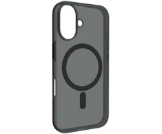 Puro Daylight MagSafe silikoninis dėklas iPhone 16 Plus – telefono dėklas, juodos spalvos