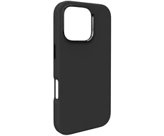 Silikoninis Puro Icon Mag Pro MagSafe Apple iPhone 16 Pro Max – dėklas telefonui juodos spalvos