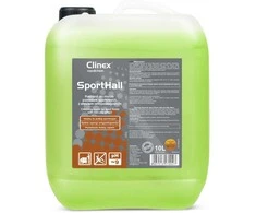 Neslystantis skystis PVC, linoleumo, parketo grindų valymui sporto salėse CLINEX SportHall 10L