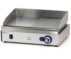 Profi Line nepertraukiamo veikimo grilio plokštė su lygiais grioveliais 2400 W - Hendi 203156