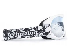 Qunature Gogle narciarskie vaikams Panda UV400 - juoda-balta