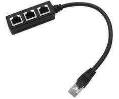 RTO Adapteris rozgłałęźnik 100 mb/s lan rj45 3xrj45 ftp -e397