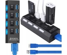 Retoo Hub USB 3.0 šakotuvas / USB 3.0 šakotuvas