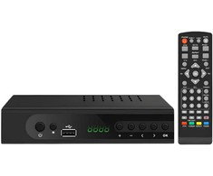 Televizorius Retoo Antžeminės televizijos dekoderis, hd dvb-t2 hevc h.265 - e255-1