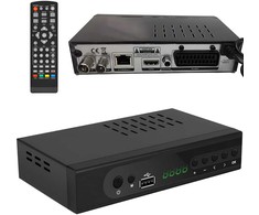 Televizorius Retoo Antžeminės televizijos dekoderis, hd dvb-t2 hevc h.265 - e255-1