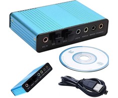 RTO Retoo Išorinė 5.1/7.1 USB garso plokštė