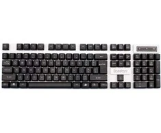 Klawiatura Klaviatūra Žaidimų klaviatūra su LED apšvietimu žaidėjams su membraniniu USB numlock