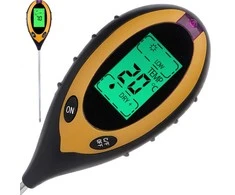 Retoo Dirvožemio pH matuoklis GardenPro, 3-in-1