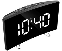 Zegar Laikrodis Skaitmeninis laikrodis, elektroninis žadintuvas, LED termometras -e738