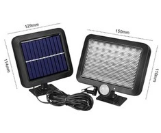 Lampa Saulės lempa SunScape, 108 LED