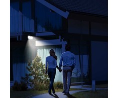 Lampa Saulės energija varomas LED sodo šviestuvas, judesio jutiklis, prieblanda, 98 diodai, saulė