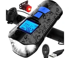 Retoo Dviračio LED žibintas LightPro 5in1, 300 ml