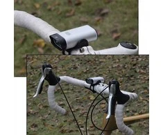 Lampka Dviračio žibintas, priekinis ir galinis LED žibintas dviračio vairui, stiprus USB, ryškus s093