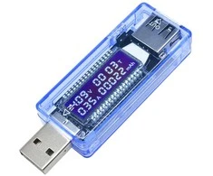 Miernik USB voltmetras, ampermetras, įtampos testeris