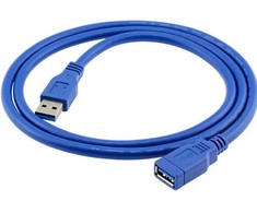 USB 3.0 prailginimo kabelis, ekranuotas prailginimo kabelis, 3 m