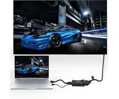 Retoo Adapterio keitiklis SCART į HDMI signalo adapteris euro jungtis AV euro fhd -e392