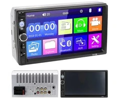 Radio Automobilinis radijas su „Bluetooth“ ir 2 din USB jutikliniu ryšiu