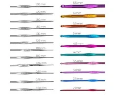 Zestaw Nėrimo vąšelių rinkinys su priedais CraftKit