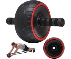 RTO Kółko roller do ćwiczeń mięśni brzucha ab wheel