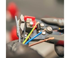 RTO Ściągacz szczypce do ściągania izolacji zaciskarka kabli przewodów 0,2-6mm - m095