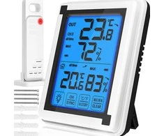 Bezprzewodowa Belaidė meteorologinė stotelė higrometras + jutiklis -e252