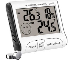 RTO Termometr stacja pogody pogodowa lcd higrometr termometr wyświetlacz sonda -e710
