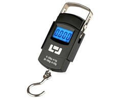 RTO Svarstyklės bagažo kabliukas oro linijų turistams, kelionėms, žvejybai LCD, 50 kg
