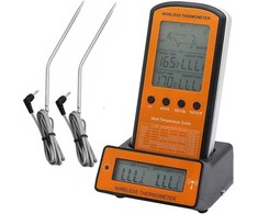 RTO Retoo Gastronominis termometras su zondu mėsai ir vynui kepti LCD -50-300C