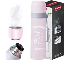 Termosinis vakuuminis plieno puodelis kavai ir arbatai, 500 ml