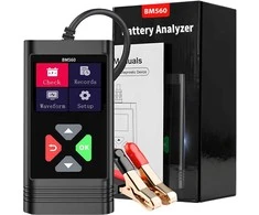 Automobilio akumuliatoriaus testeris, LCD ekranas, 6 V, 20 V - E656