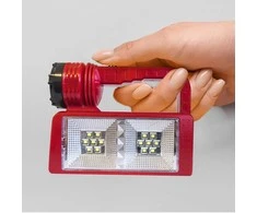 Mocna Galingas LED COB žibintuvėlis dirbtuvėms, šoninis, 2 viename režimai, su rankena