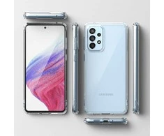 Ringke Fusion frame Samsung galaxy a73 dėklas telefonui skaidrus
