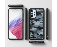 Ringke Fusion Matte frame Samsung Galaxy A73 dėklas telefonui juodos spalvos