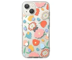 Ringke Fusion Design Armored Sleeve Gel Frame Apple iPhone 14 Plus dėklas telefonui skaidrus (Floral) (FD637E31)