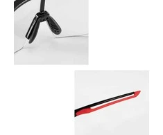 Rockbros 10173 Photochromic UV400 Cycling Glasses – Juodas and Raudona