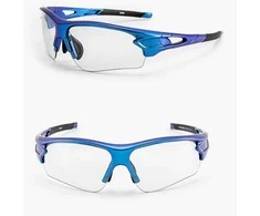 Rockbros 10069 photochromic UV400 dviratininko akiniai – mėlynos spalvos