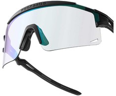 Rockbros Cycling Glasses Photochromic, with UV Protection and Corrective Insert – Transparent Juodas
