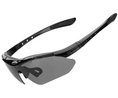 Rockbros 10143 photochromic UV400 dviratininko akiniai – juodos spalvos