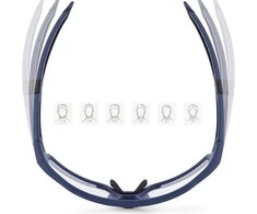 Rockbros SP216BL photochromic UV400 dviratininko akiniai – mėlynos spalvos