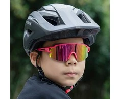 Rockbros Kids dviratininko akiniai, Polarized, UV apsauga, Children's – pilkos spalvos